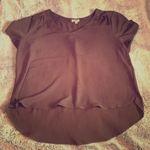 Brown dressy shirt